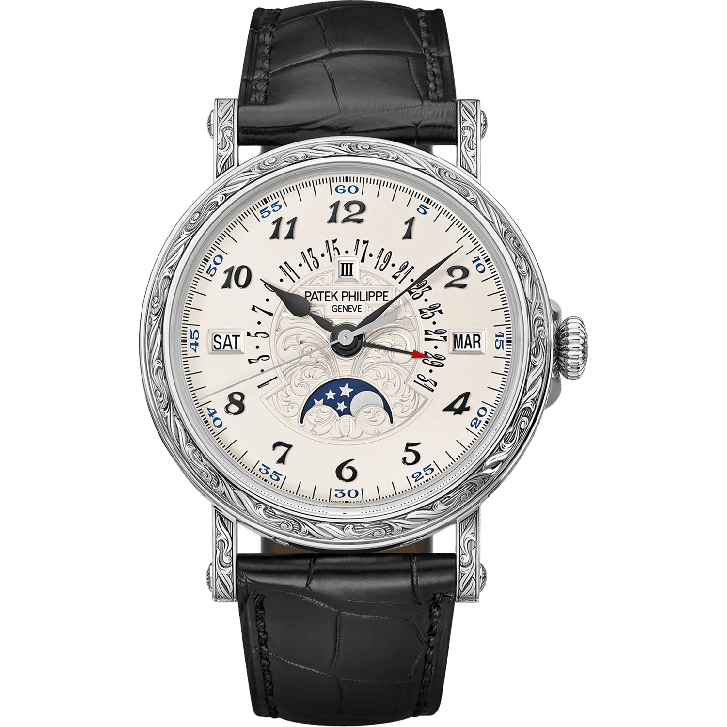 Super clone watch PATEK PHILIPPE GRAND COMPLICATIONS 38MM 5160/500G-001