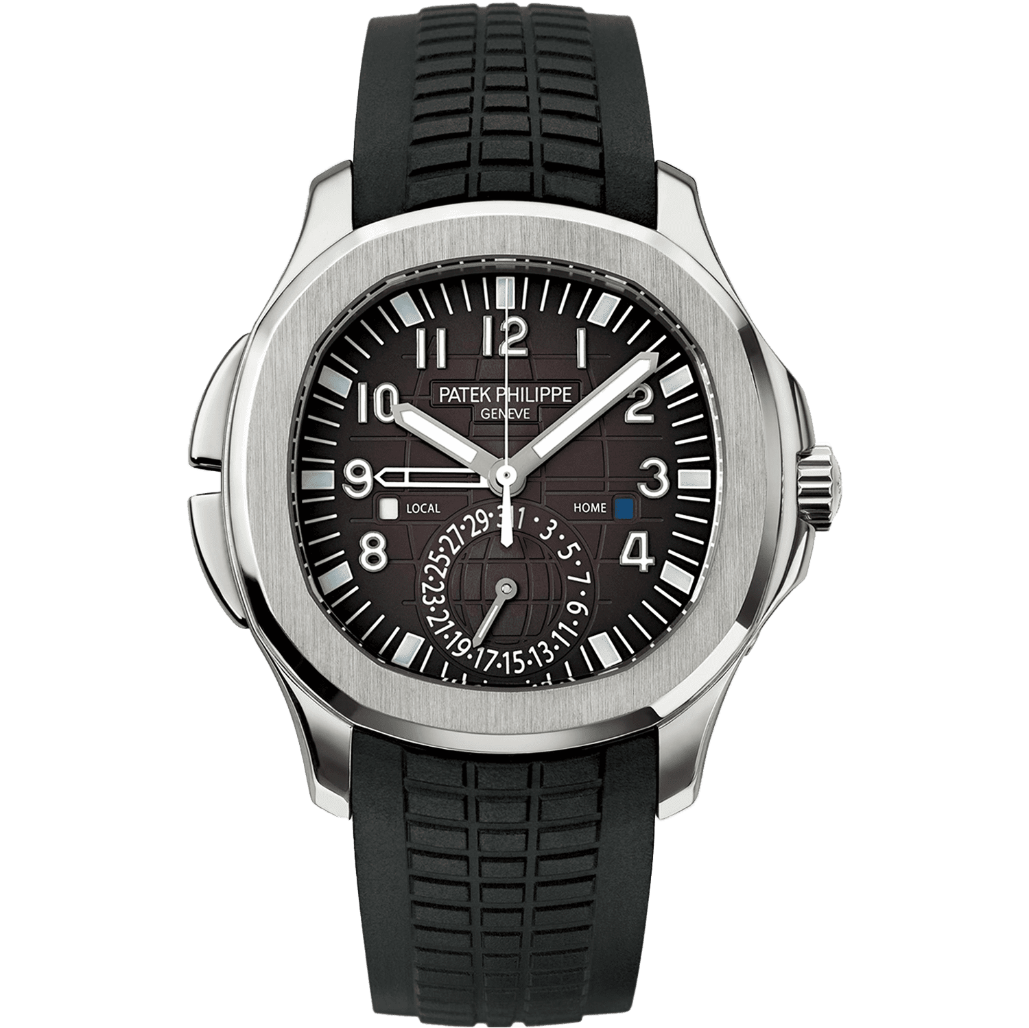 Super clone watch PATEK PHILIPPE AQUANAUT TRAVEL TIME 40.8MM 5164A-001