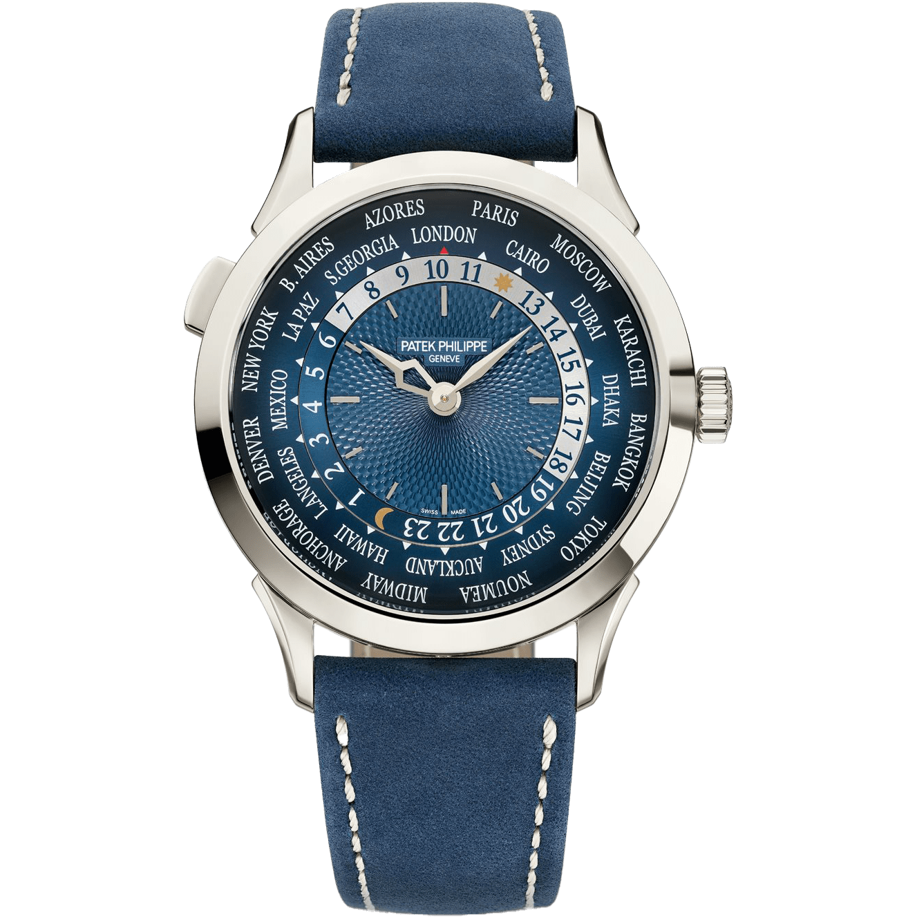 Super clone watch PATEK PHILIPPE COMPLICATIONS WORLD TIME 38.5MM 5230P-001