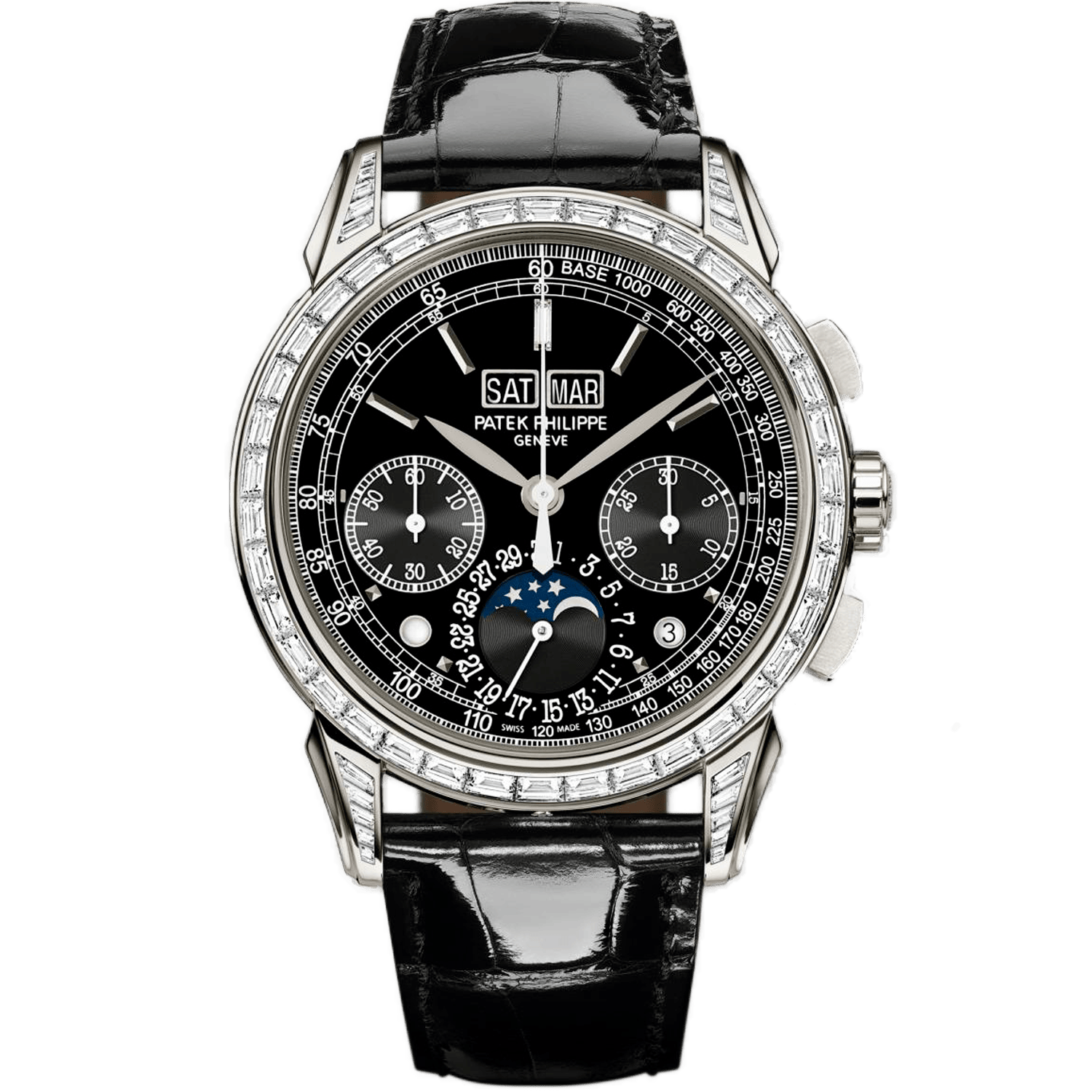 Super clone watch PATEK PHILIPPE GRAND COMPLICATIONS CHRONOGRAPH PERPETUAL CALENDAR 41MM 5271P-001