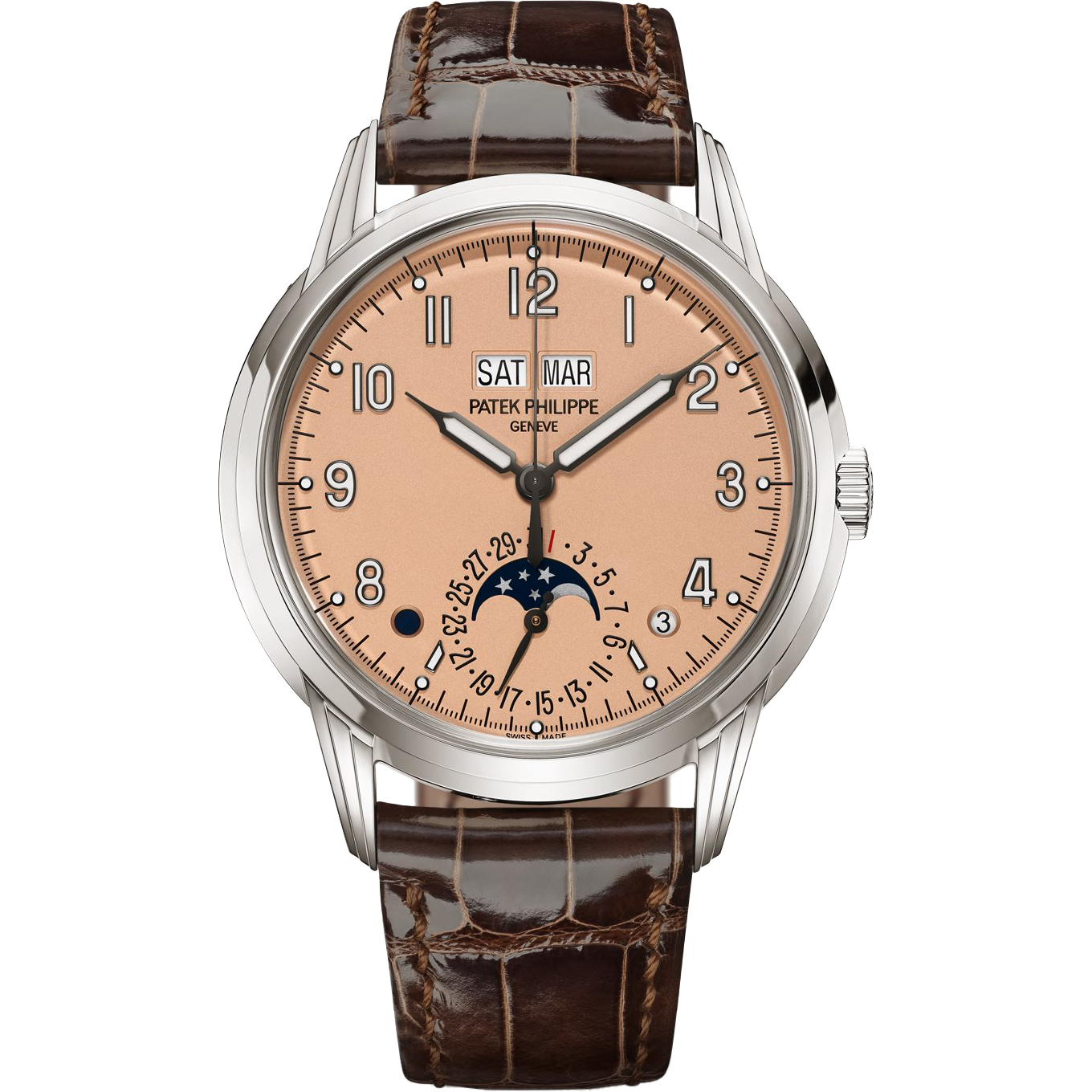 Super clone watch PATEK PHILIPPE GRAND COMPLICATIONS PERPETUAL CALENDAR 40MM 5320G-011