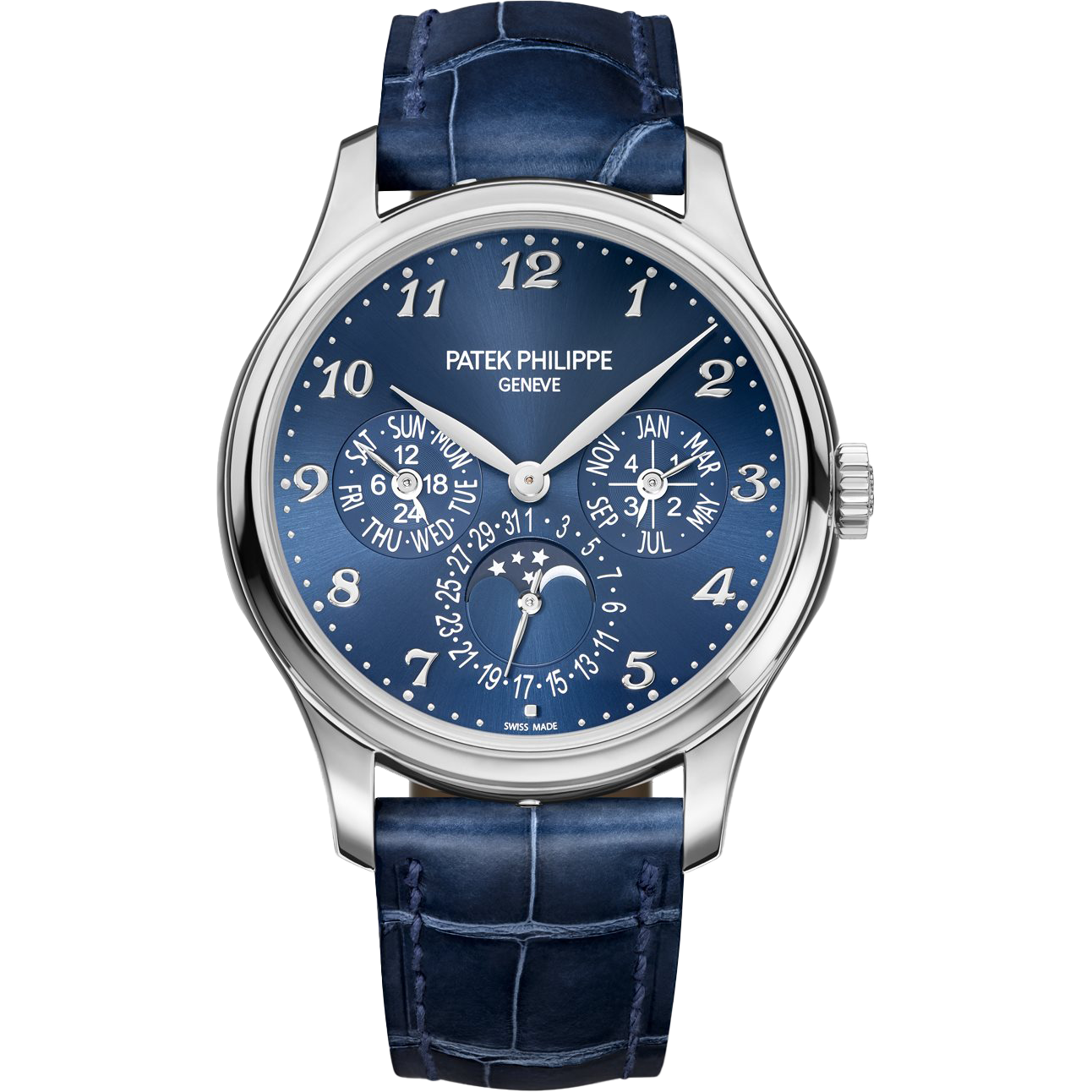 Super clone watch PATEK PHILIPPE GRAND COMPLICATIONS PERPETUAL CALENDAR 39MM 5327G-001