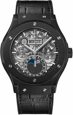 replica Hublot Classic Fusion Aerofusion Moonphase 42mm Mens Watch 547.cx.0170.lr