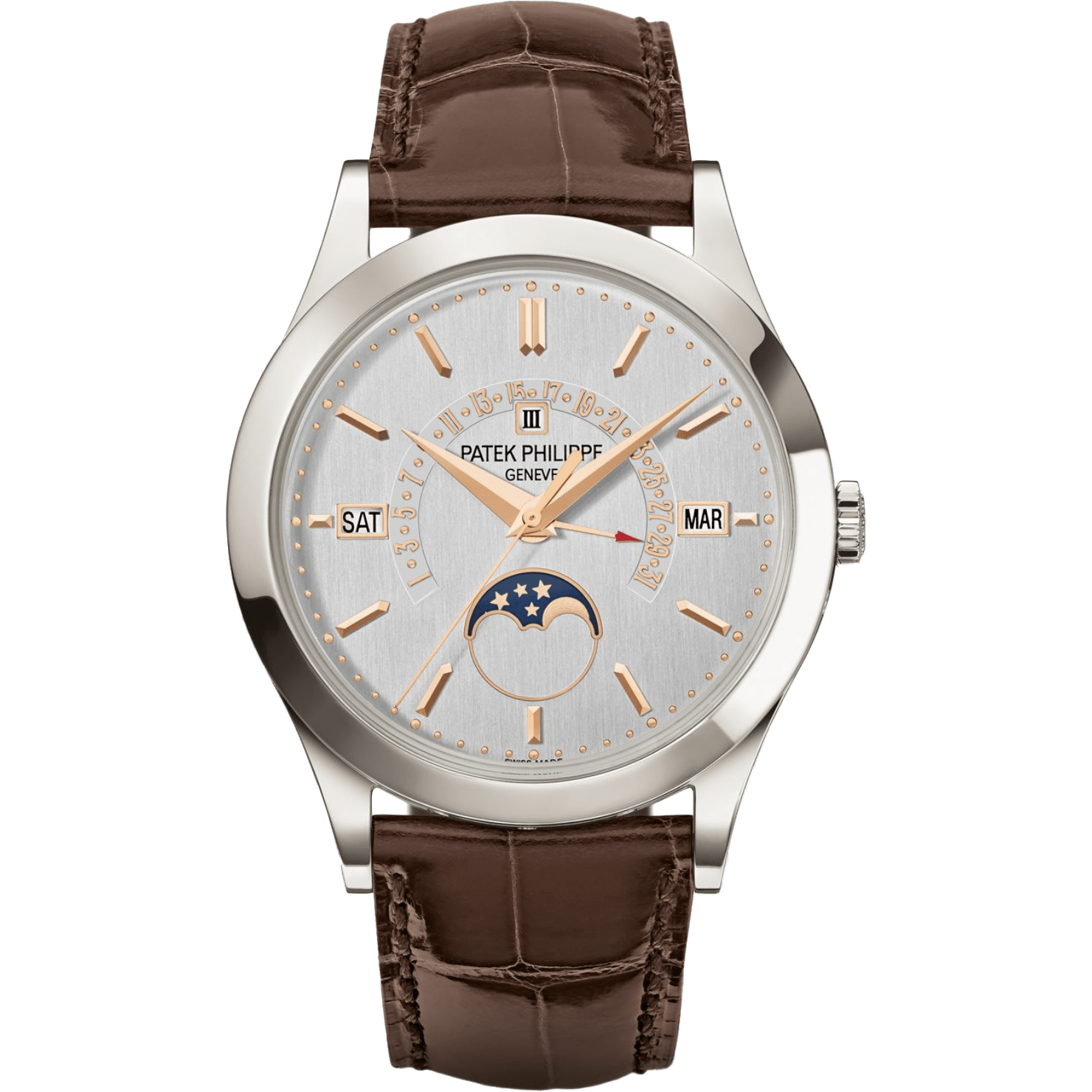 Super clone watch PATEK PHILIPPE GRAND COMPLICATIONS PERPETUAL CALENDAR 39.5MM 5496P-015