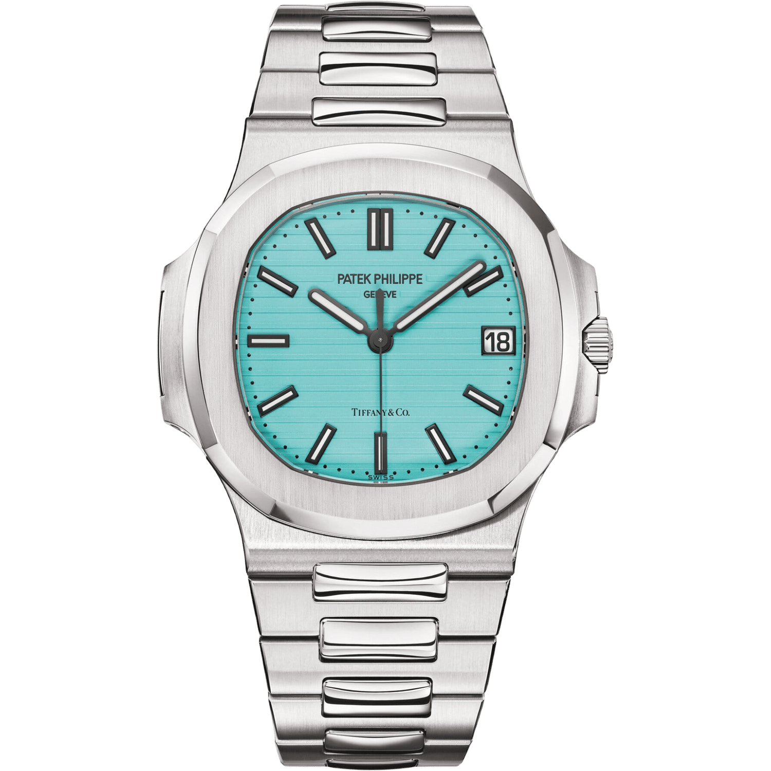 Super clone watch PATEK PHILIPPE NAUTILUS "TIFFANY & CO." 40MM 5711/1A-018