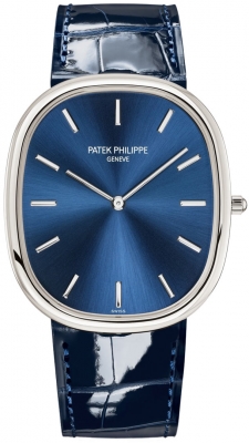 replica Patek Philippe Golden Ellipse Mens Watch 5738P-001