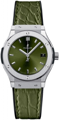 Hublot Classic Fusion Quartz 33mm Ladies Watch 581.NX.8970.LR