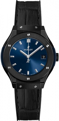 Hublot Classic Fusion Quartz 33mm Ladies Watch 581.cm.7170.lr