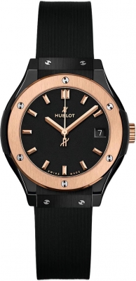 replica Hublot Classic Fusion Quartz 33mm Ladies Watch 581.co.1181.rx