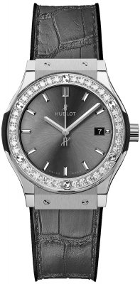 replica Hublot Classic Fusion Quartz 33mm Ladies Watch 581.nx.7071.lr.1104