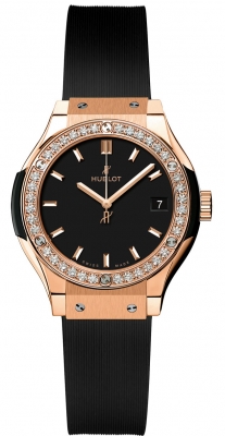 replica Hublot Classic Fusion Quartz 33mm Ladies Watch 581.ox.1181.rx.1104