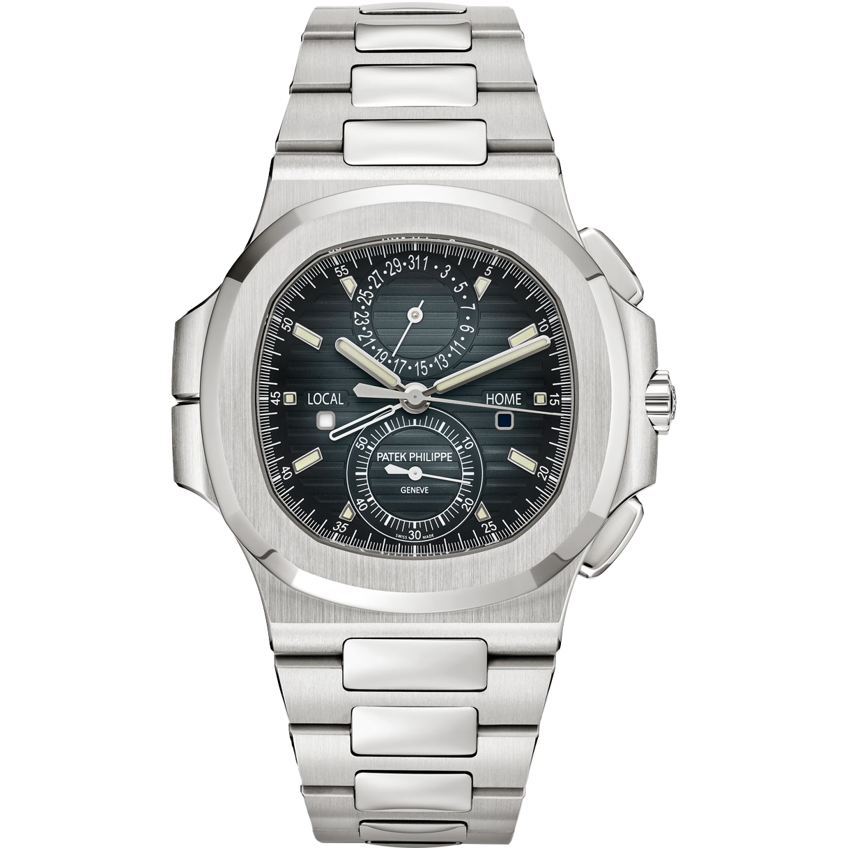 Super clone watch PATEK PHILIPPE NAUTILUS FLYBACK CHRONOGRAPH TRAVEL TIME 40.5MM 5990/1A-011