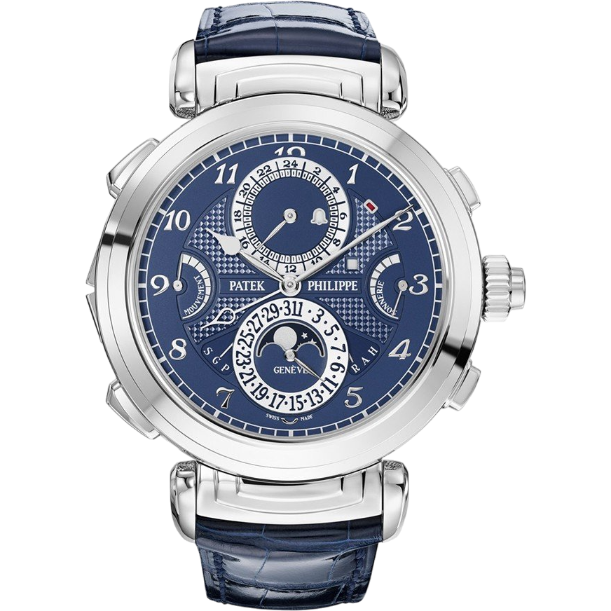 Super clone watch PATEK PHILIPPE GRAND COMPLICATIONS GRANDMASTER CHIME 47.7MM 6300G-010