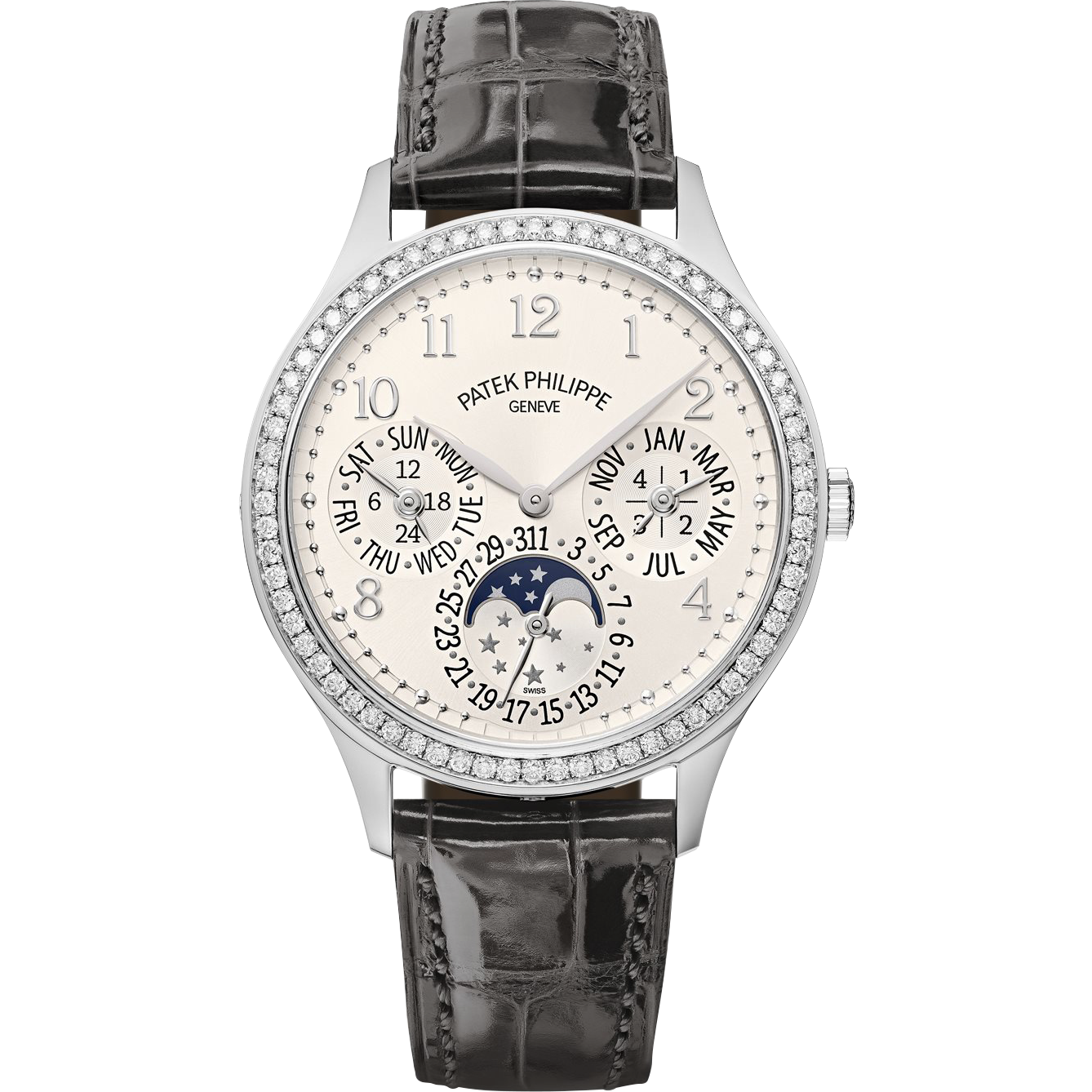 Super clone watch PATEK PHILIPPE GRAND COMPLICATIONS PERPETUAL CALENDAR 35MM 7140G-001