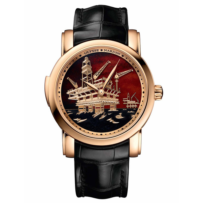 replica watch North Sea Minute Repeater 736-61/E2-OIL