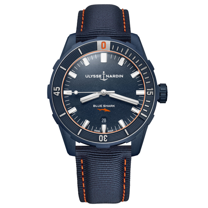 replica watch Ulysse Nardin Diver « Blue Shark » Limited Edition 8163-175LE/93-BLUESHARK