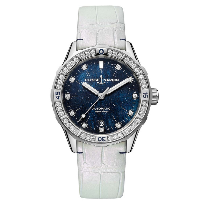 replica watch Ulysse Nardin Diver Starry Night 8163-182B1-3A/1A