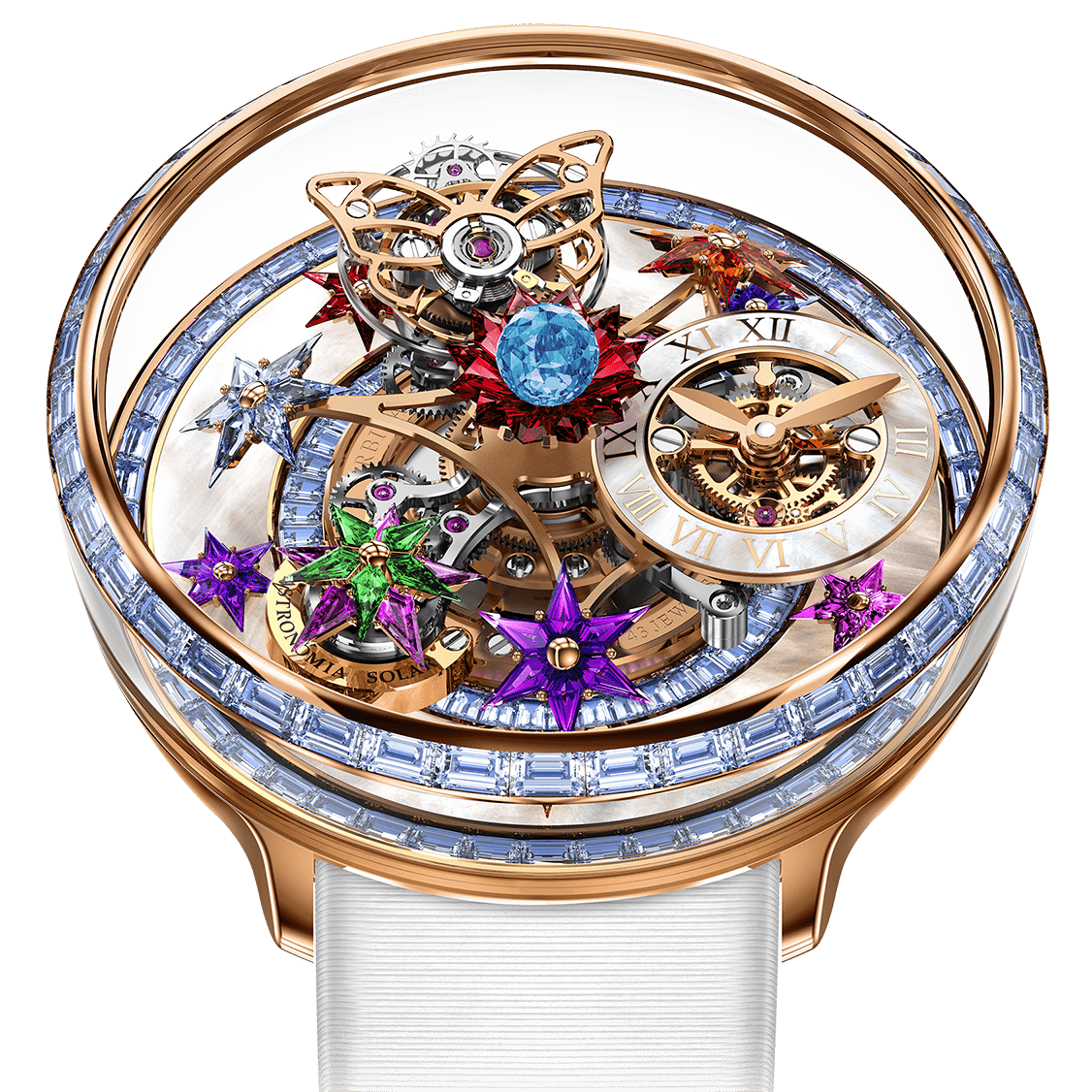 luxury replica watch JACOB & CO. FLEURS DE JARDIN TOURBILLON LIMITED EDITION 42.5MM AF321.40.BB.AC.B