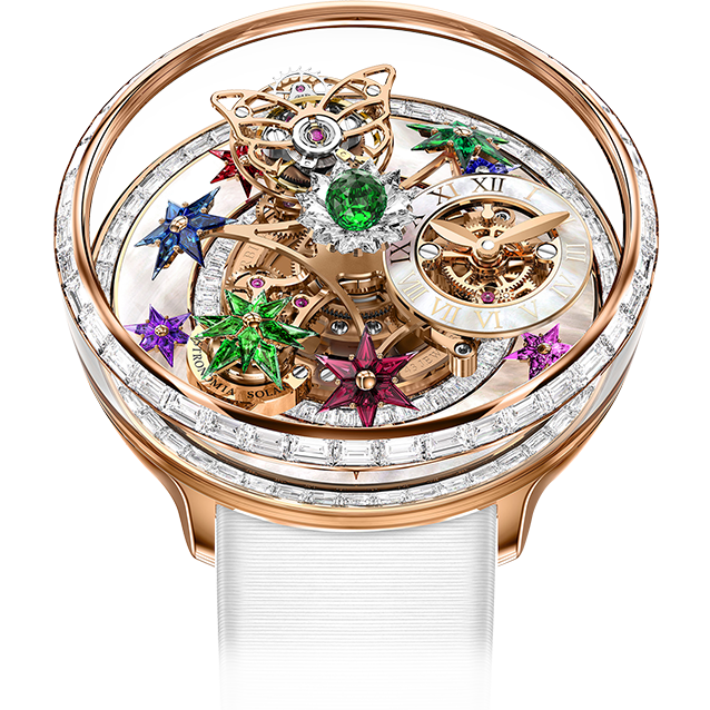 luxury replica watch JACOB & CO. FLEURS DE JARDIN TOURBILLON 42.5MM AF321.40.BC.AA.B