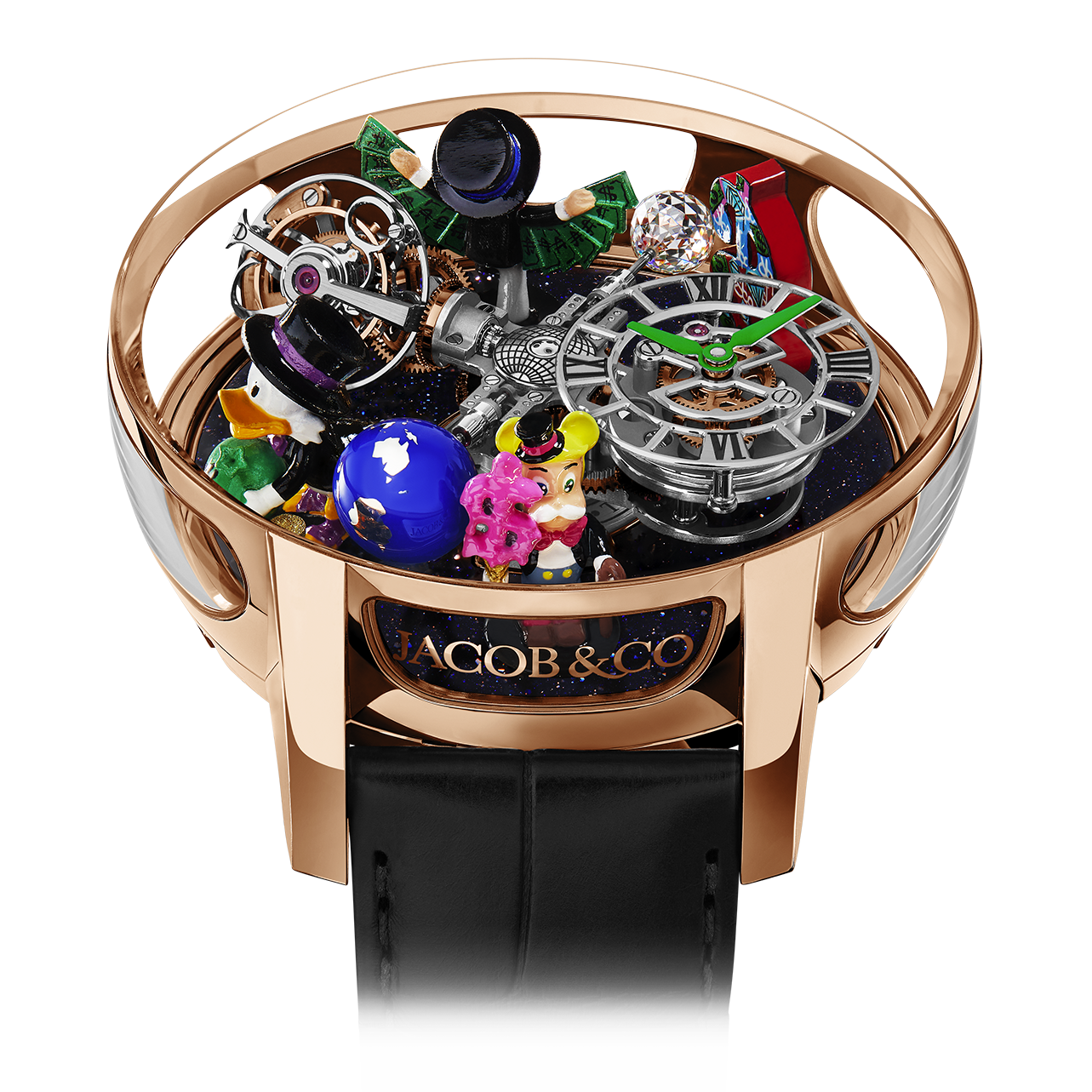 luxury replica watch JACOB & CO. ASTRONOMIA TOURBILLON ALEC MONOPOLY LIMITED EDITION 50MM AT102.40.AG.AA.ABALA