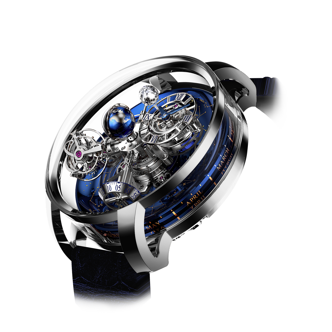 luxury replica watch JACOB & CO. ASTRONOMIA TOURBILLON SKY PLATINUM LIMITED EDITION 47MM AT110.60.AA.WD.A