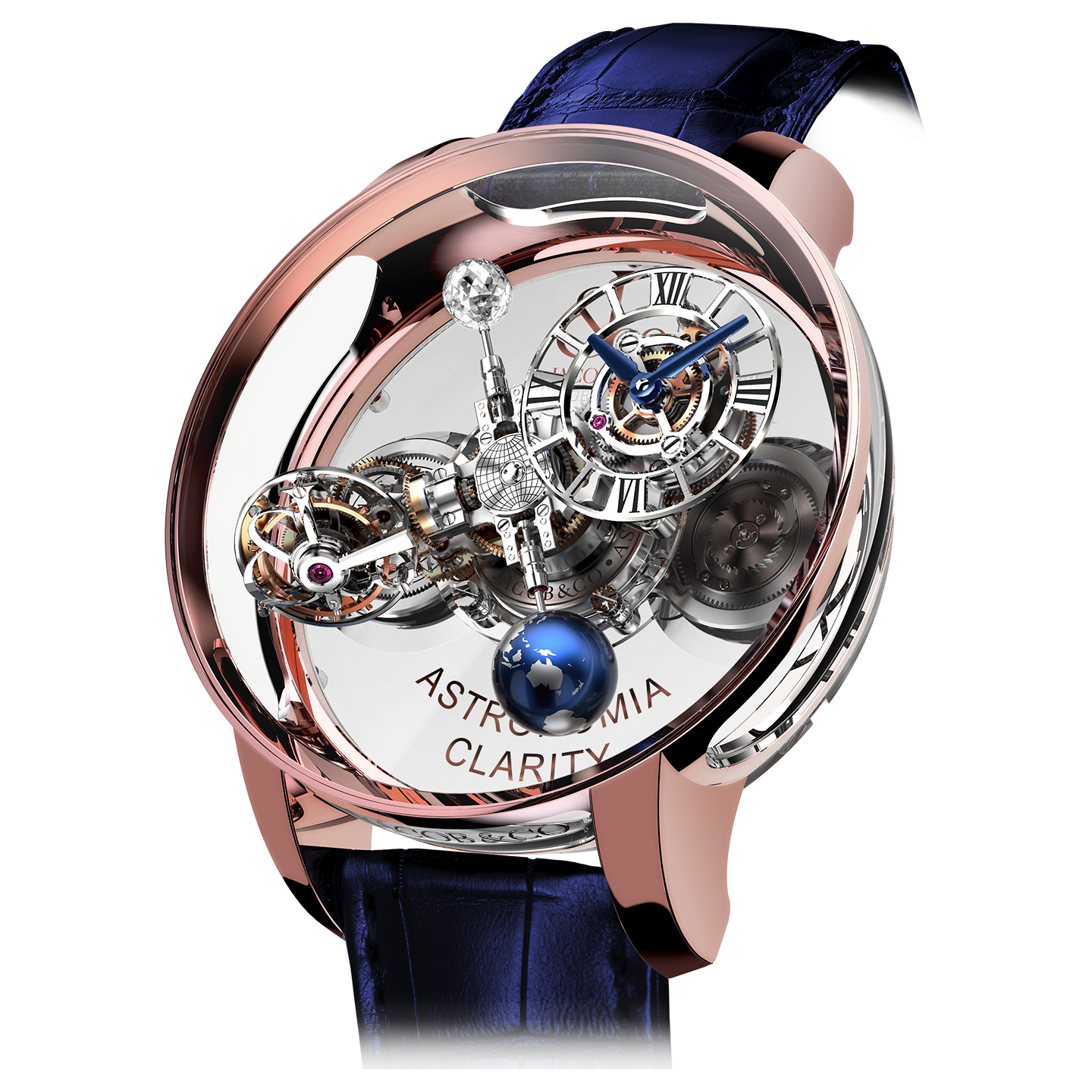 luxury replica watch JACOB & CO. ASTRONOMIA TOURBILLON CLARITY LIMITED EDITION 50MM AT120.40.AD.SD.A