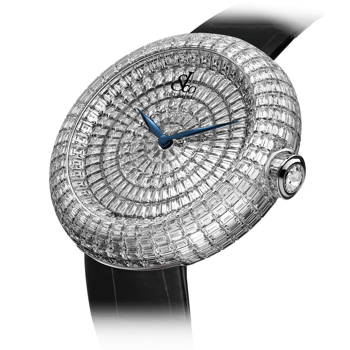 luxury replica watch JACOB & CO. BRILLIANT FULL BAGUETTE DIAMONDS LIMITED EDITION 44MM BA534.30.BD.BD.A