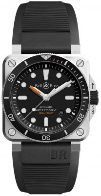 replica Bell & Ross BR03-92 Diver 42mm Mens Watch BR0392-D-BL-ST/SRB