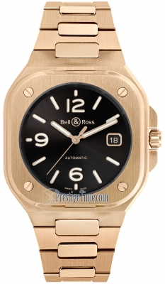 replica Bell & Ross BR 05 Automatic 40mm Mens Watch BR05A-BL-PG/SPG