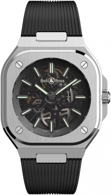 replica Bell & Ross BR 05 Automatic 40mm Mens Watch BR05A-BL-SK-ST/SRB