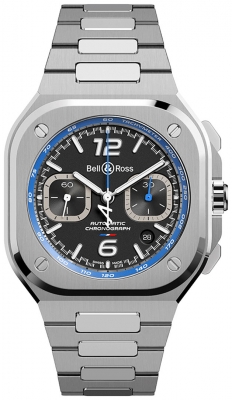 replica Bell & Ross BR 05 Chronograph 42mm Mens Watch BR05C-A523-ST/SST