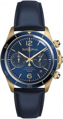 replica Bell & Ross BR V2-94 Mens Watch BRV294-BLU-BR/SCA