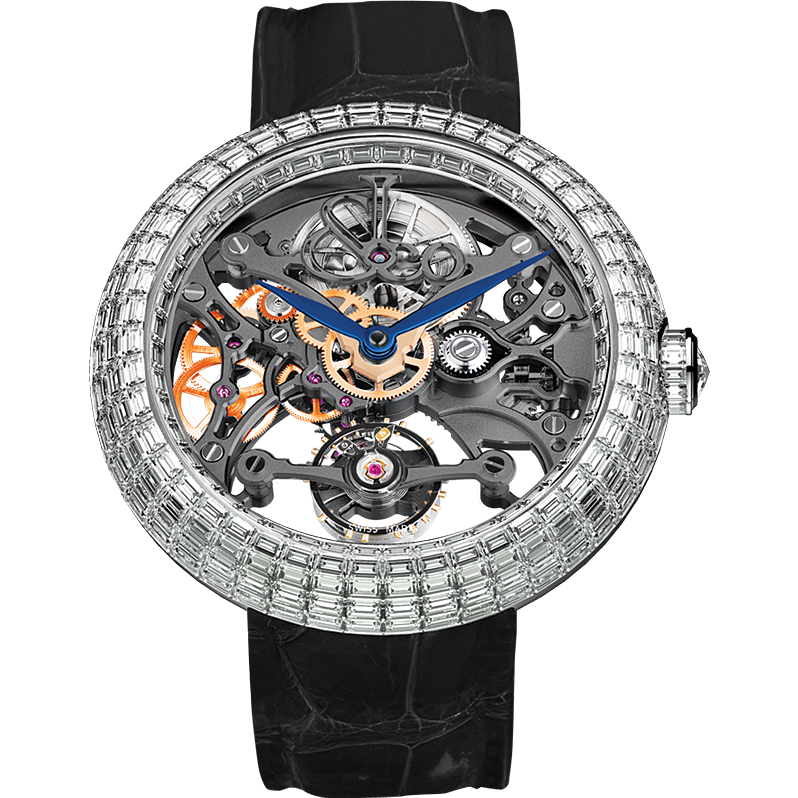 luxury replica watch JACOB & CO. BRILLIANT SKELETON BAGUETTE LIMITED EDITION 44MM BS533.30.BD.BB.A