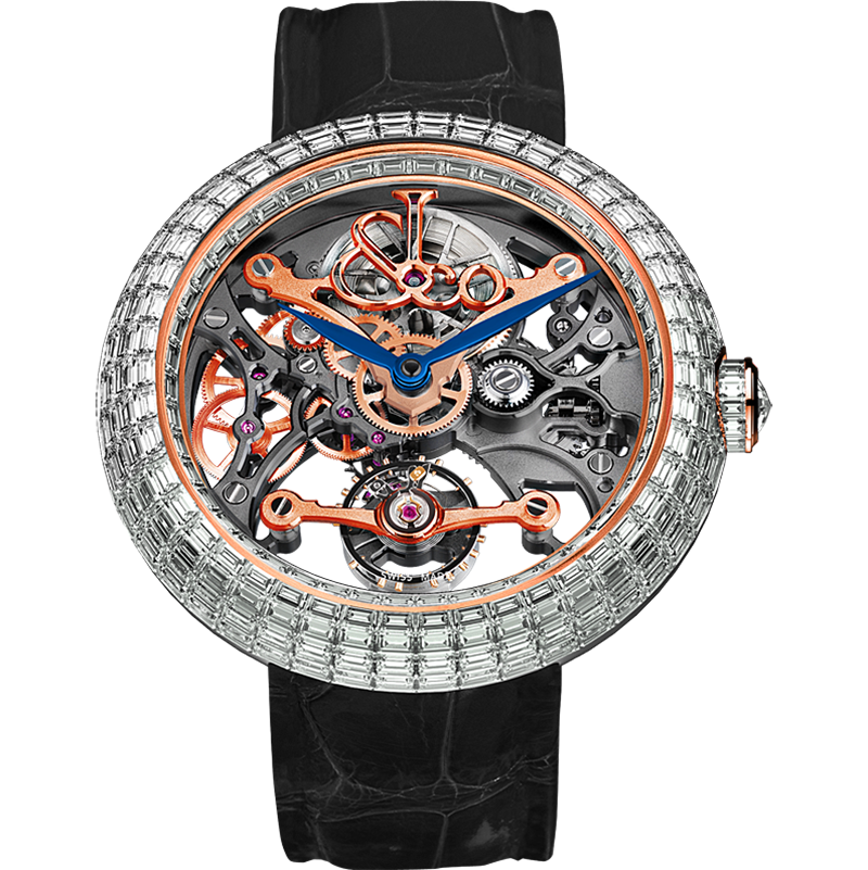 luxury replica watch JACOB & CO. BRILLIANT SKELETON BAGUETTE LIMITED EDITION 44MM BS533.40.BD.CB.A