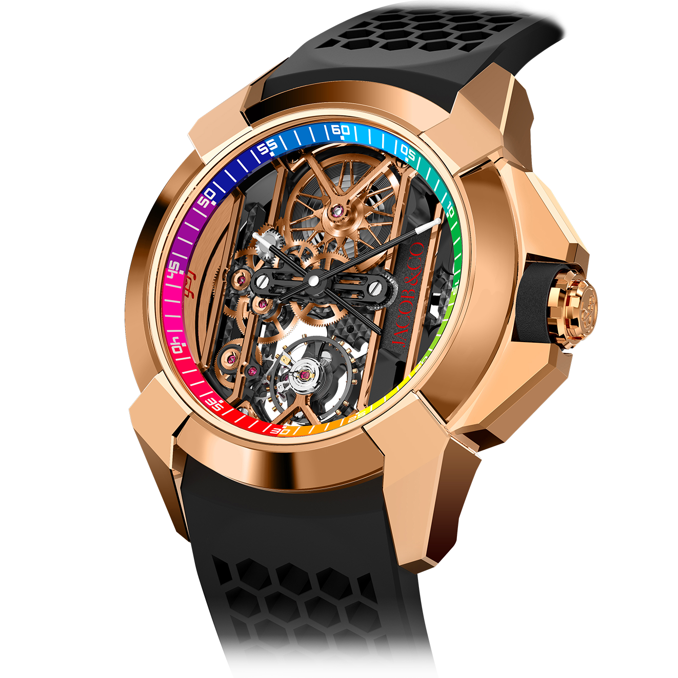 luxury replica watch JACOB & CO. EPIC-X TOURBILLON PRODUCER MICHAEL LIMITED EDITION 44MM EX120.43.AA.AA.ABRUA