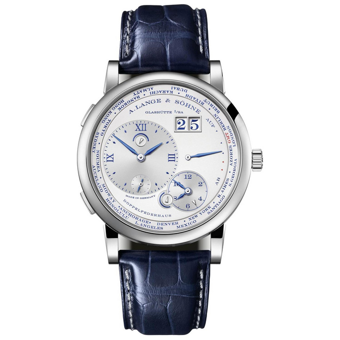 replica A. Lange & Söhne Lange 1 Time Zone "25th Anniversary" watch 116.066