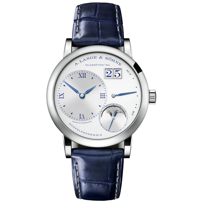 replica A. Lange & Söhne Little Lange 1 Moon Phase “25th Anniversary” watch 182.066