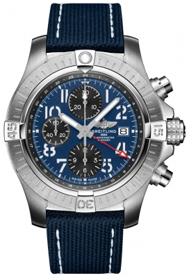 replica Breitling Avenger Chronograph GMT 45 Mens Watch