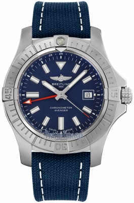 replica Breitling Avenger Automatic GMT 45 Mens Watch