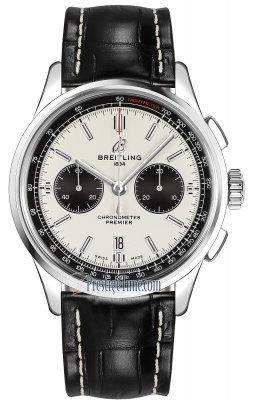 replica Breitling Premier B01 Chronograph 42 Mens Watch ab0118221g1p1