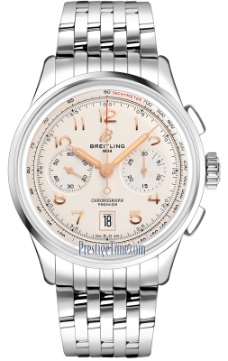 replica Breitling Premier B01 Chronograph 42 Mens Watch ab0145211g1a1