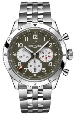 replica Breitling Super AVI B04 Chronograph GMT 46mm Mens Watch