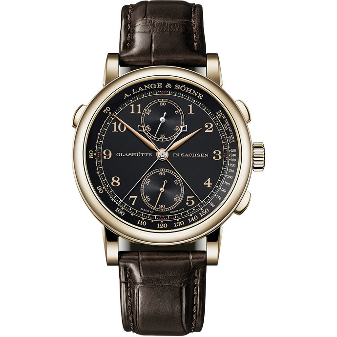 replica A. Lange & Söhne 1815 Rattrapante Honeygold “Homage to F. A. Lange” watch 425.050