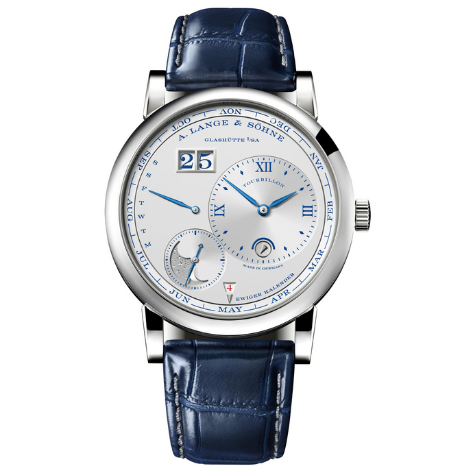 replica A. Lange & Söhne Lange 1 Tourbillon Perpetual Calendar “25th Anniversary” watch 720.066