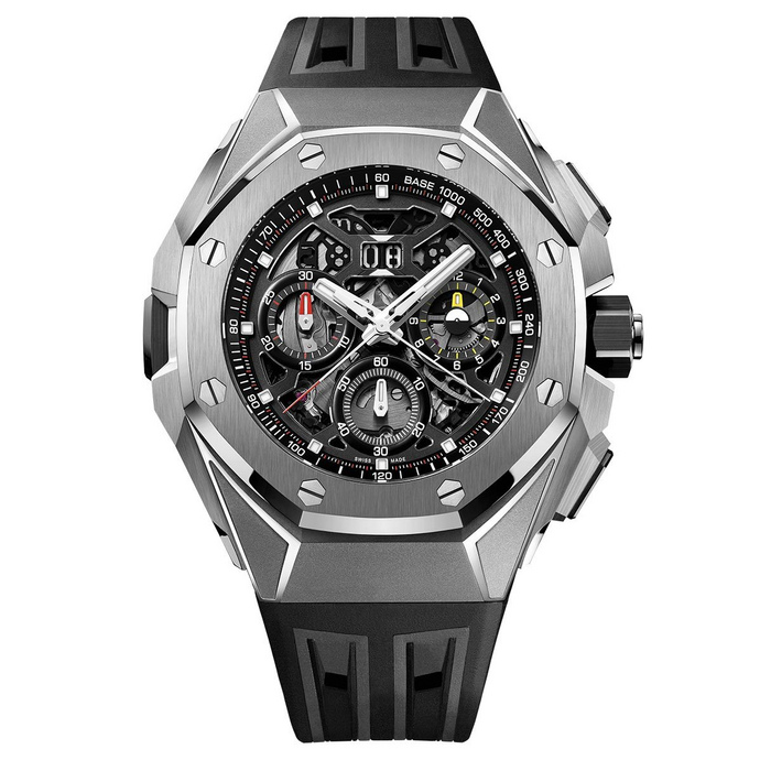 replica Audemars Piguet Royal Oak Concept Split-Seconds Chronograph GMT Large Date 26650TI.OO.D013CA.01 watch