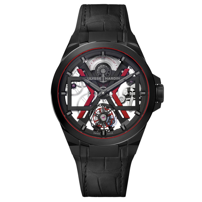 replica watch Ulysse Nardin Blast Black T-1723-400/BLACK