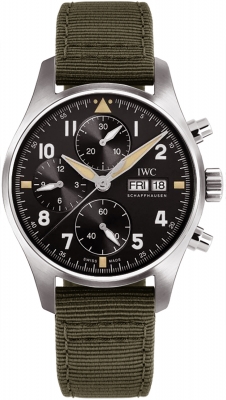 replica IWC Pilot's Watch Spitfire Chronograph Mens Watch iw387901