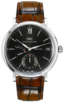 replica IWC Portofino Hand Wound Eight Days 45mm Mens Watch iw510102