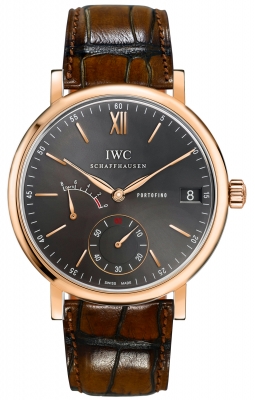 replica IWC Portofino Hand Wound Eight Days 45mm Mens Watch iw510104