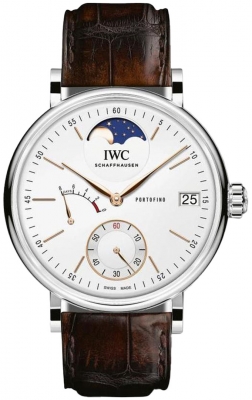 replica IWC Portofino Hand Wound Moonphase Eight Days 45mm Mens Watch iw516401